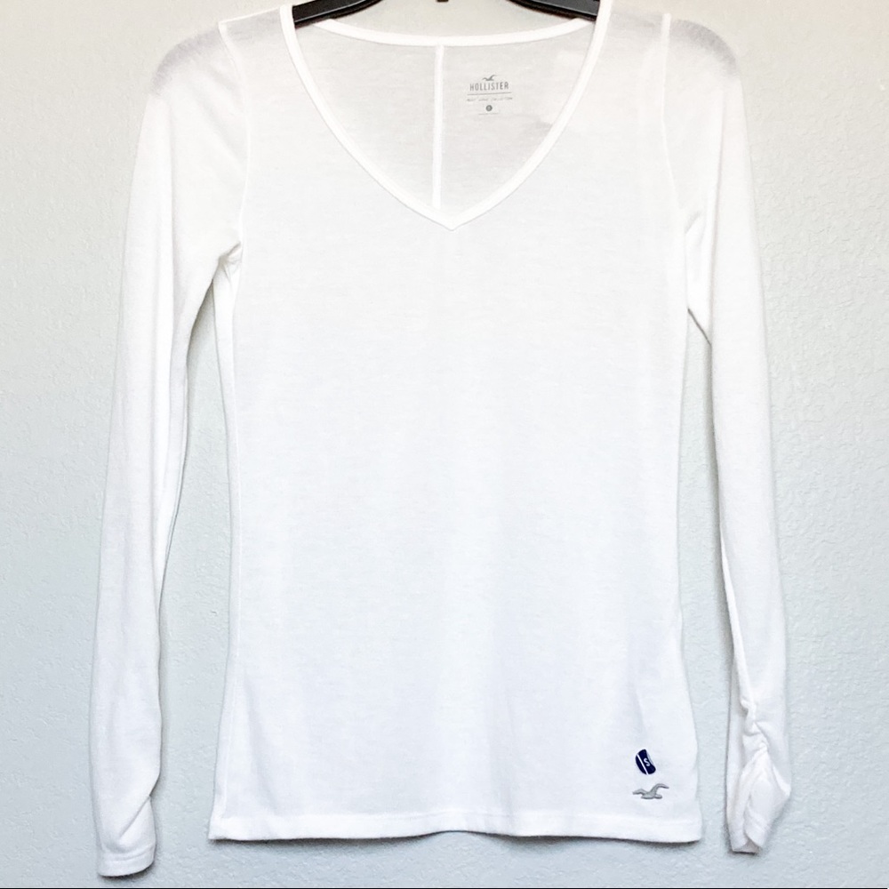 NEW Hollister white long sleeve